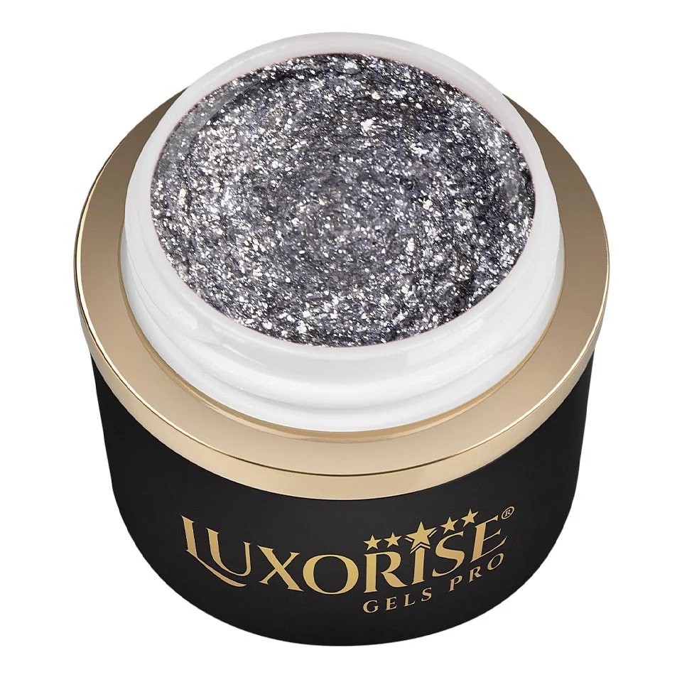 Gel Design 3D LUXORISE - Royal Glitz, Silver Ray 5ml
