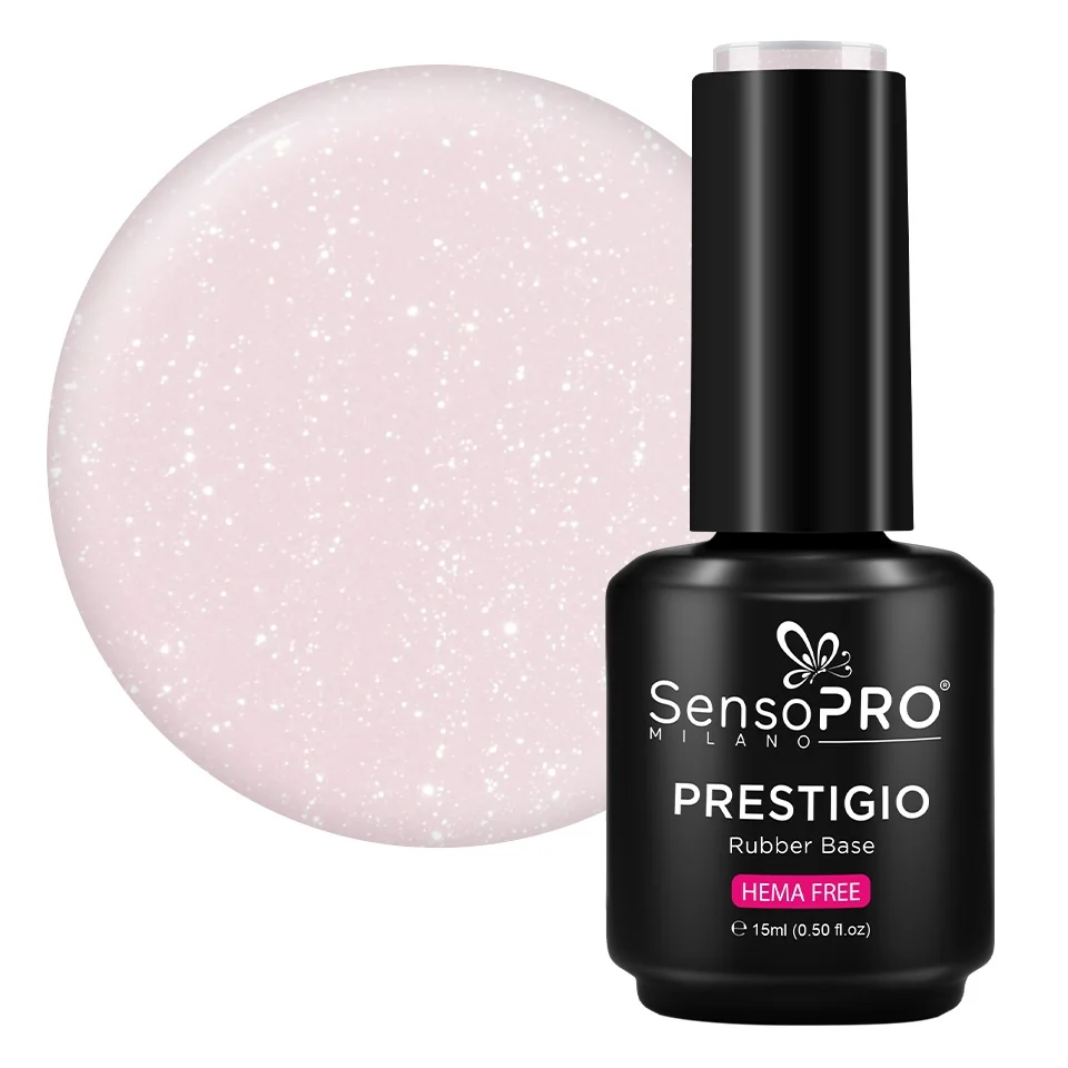 Rubber Base PRESTIGIO SensoPRO Milano - Candy Cloud 15ml