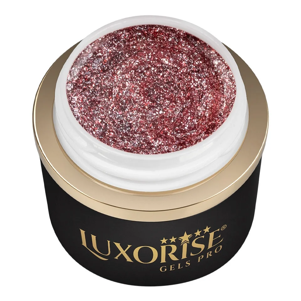 Gel Design 3D LUXORISE - Royal Glitz, Rose Glory 5ml