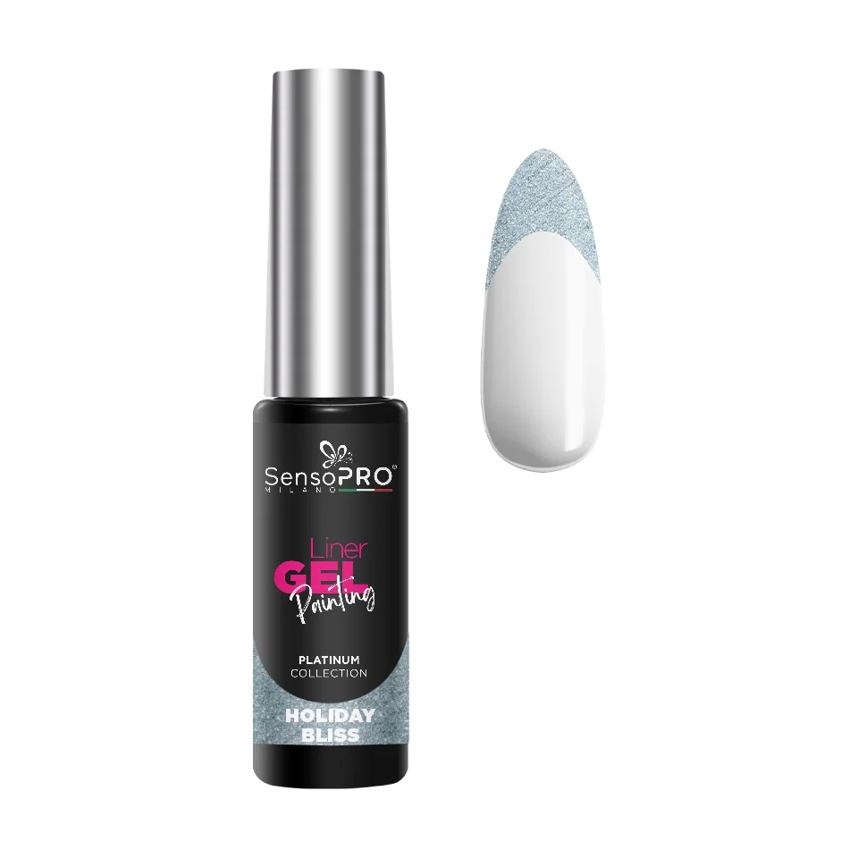 Liner Gel UV Pictura Unghii SensoPRO Milano Platinum - Holiday Bliss 8ml