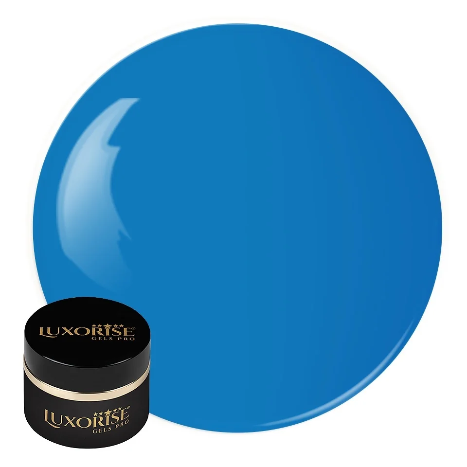 Gel UV Constructie Unghii RevoFlex Neon LUXORISE 15ml, Blue