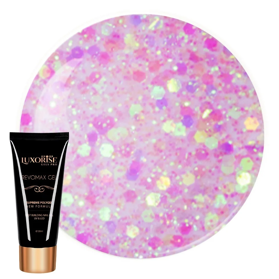 Polygel REVOMAX GEL LUXORISE Brilliant Fusion, 30ml
