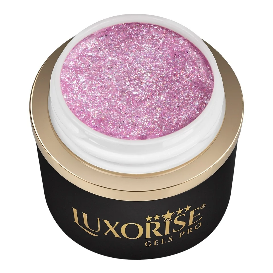 Gel Design 3D LUXORISE - Royal Glitz, Twinkle Rose 5ml