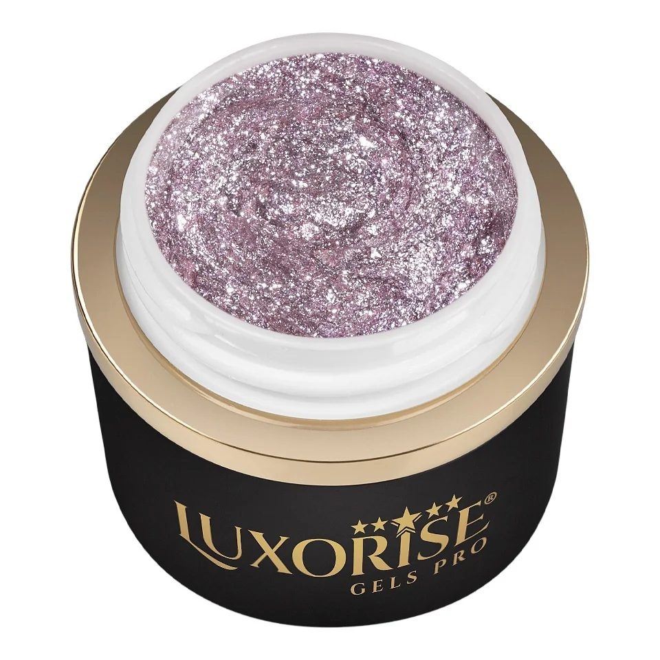 Gel Design 3D LUXORISE - Royal Glitz, Crystal Pink 5ml