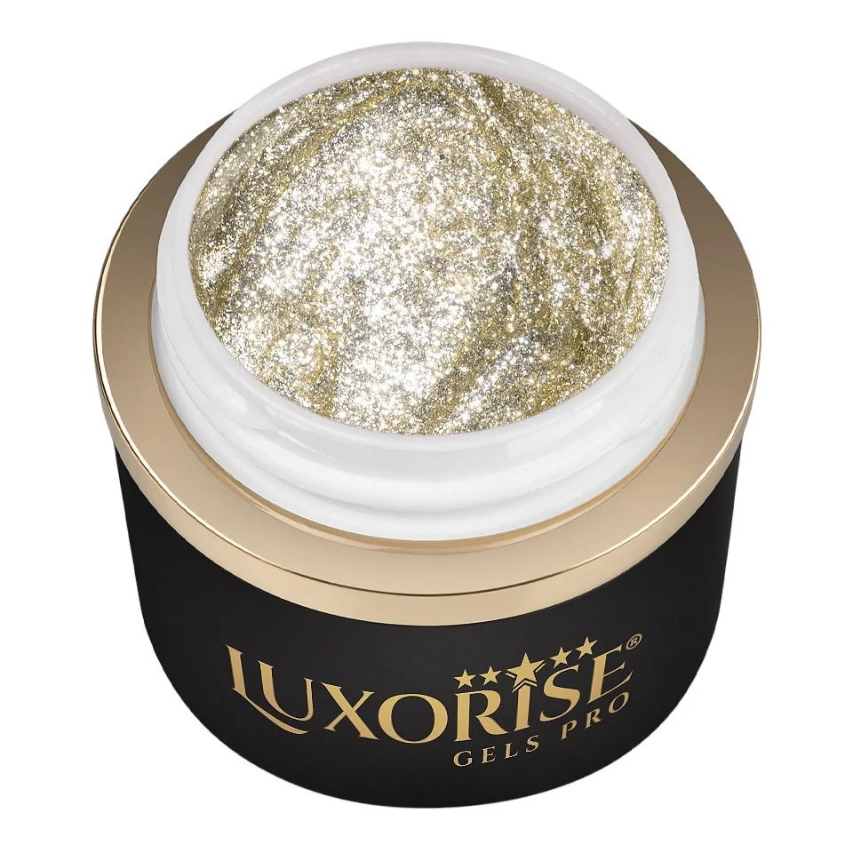 Gel Design 3D LUXORISE - Royal Glitz, Gold Digger 5ml