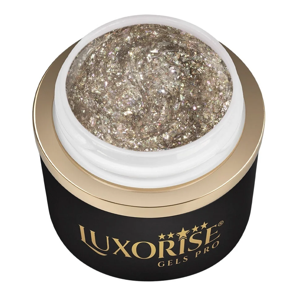 Gel Design 3D LUXORISE - Royal Glitz, Champagne Spark 5ml