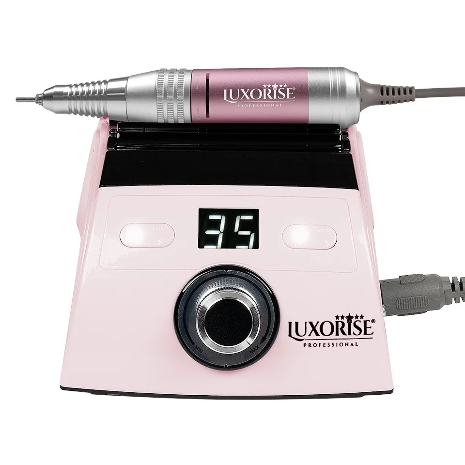 Freza unghii profesionala Energy PRO - LUXORISE , 35.000 RPM, Pink