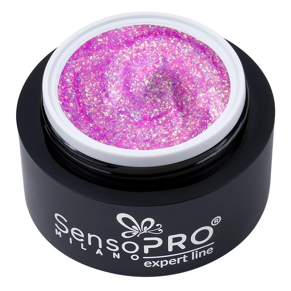 Gel Constructie Unghii Expert Line SensoPRO Milano - Glass Petals 30ml