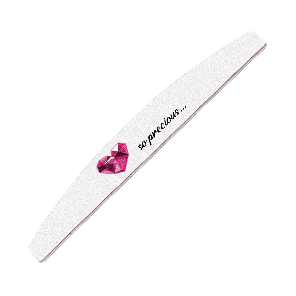 Pila Unghii Semiluna 100/180 SensoPRO Milano - Heart Style #05