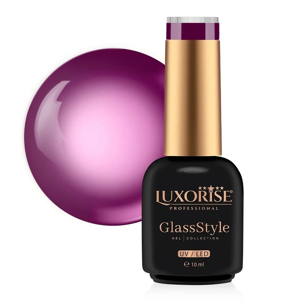 Oja Semipermanenta LUXORISE GlassStyle - Violet Vortex 10ml