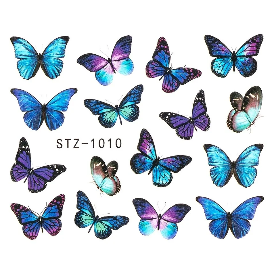 Tatuaj Unghii LUXORISE Butterfly Game, STZ-1010