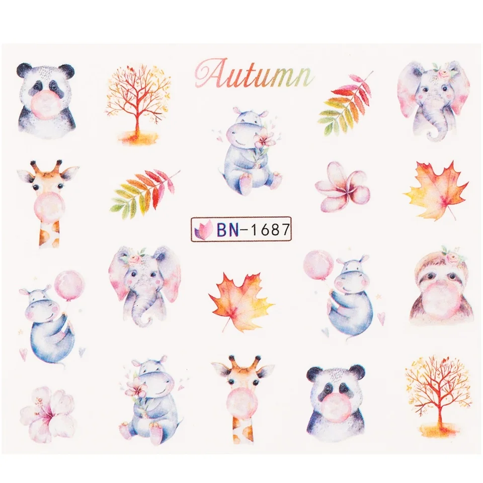 Tatuaj Unghii LUXORISE Fall Muse, BN-1687