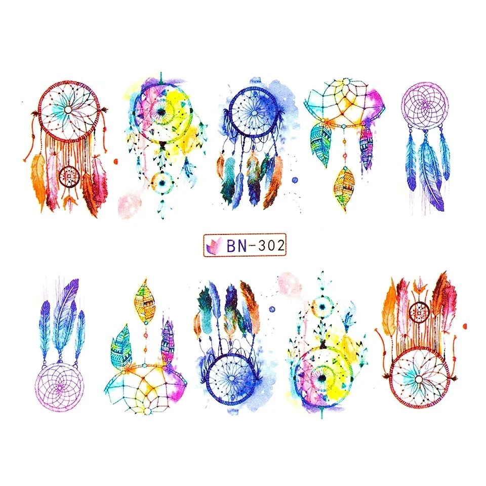 Tatuaj Unghii LUXORISE Dreamcatcher Street, BN-302