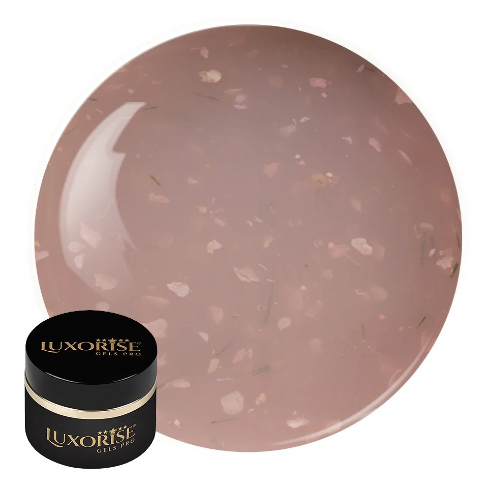 Gel UV Constructie Unghii RevoFlex Floral LUXORISE 15ml, Petal Serenade