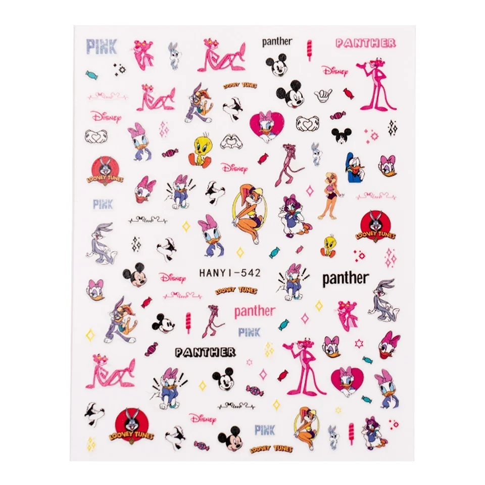 Abtibild Unghii SensoPRO Milano - Cartoon Cuties