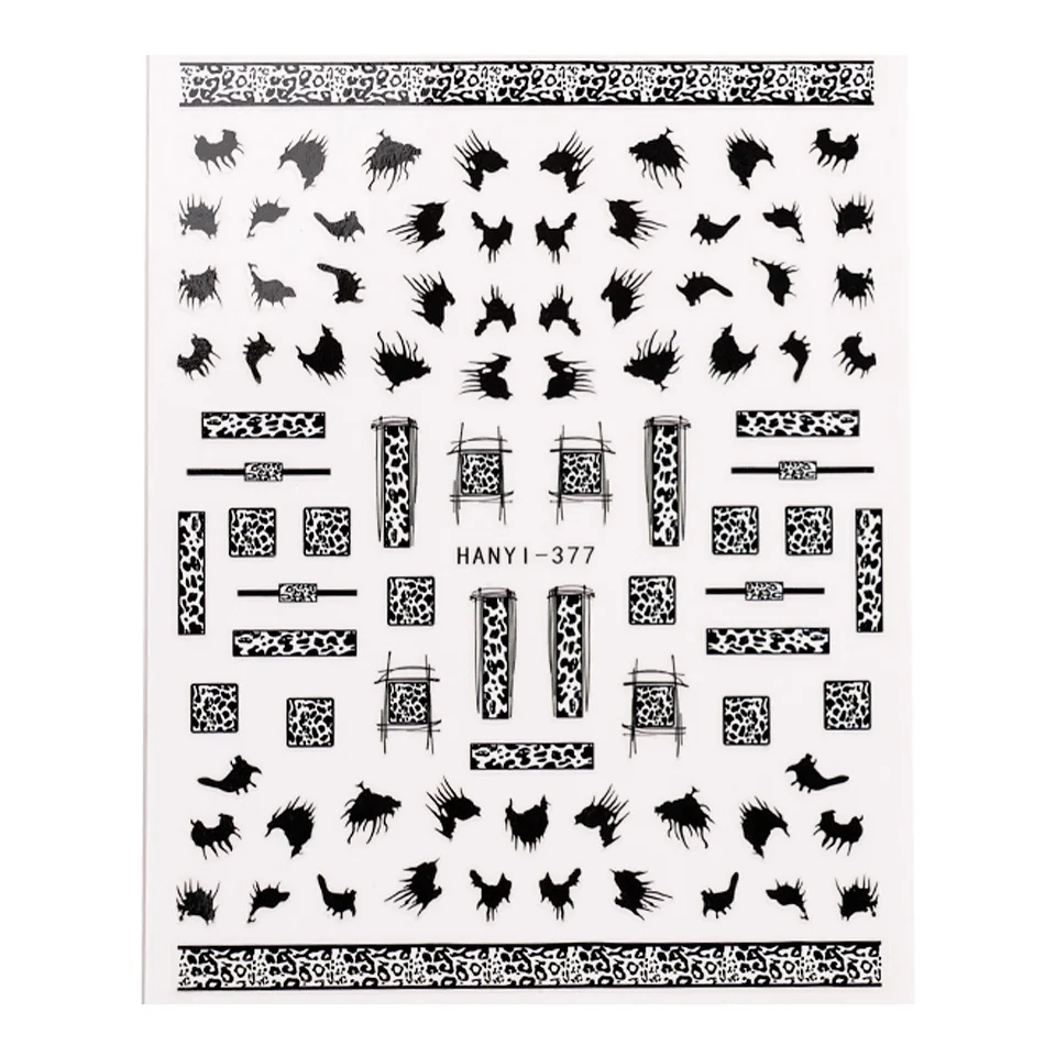 Abtibild Unghii SensoPRO Milano - Mixed Motifs