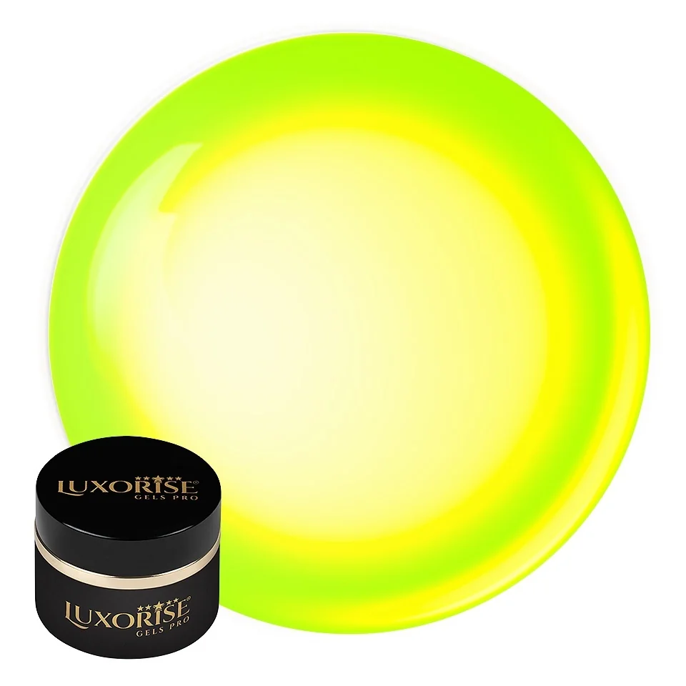 Gel Constructie RevoFlex GlassStyle LUXORISE, 15ml - Kiwi Splash