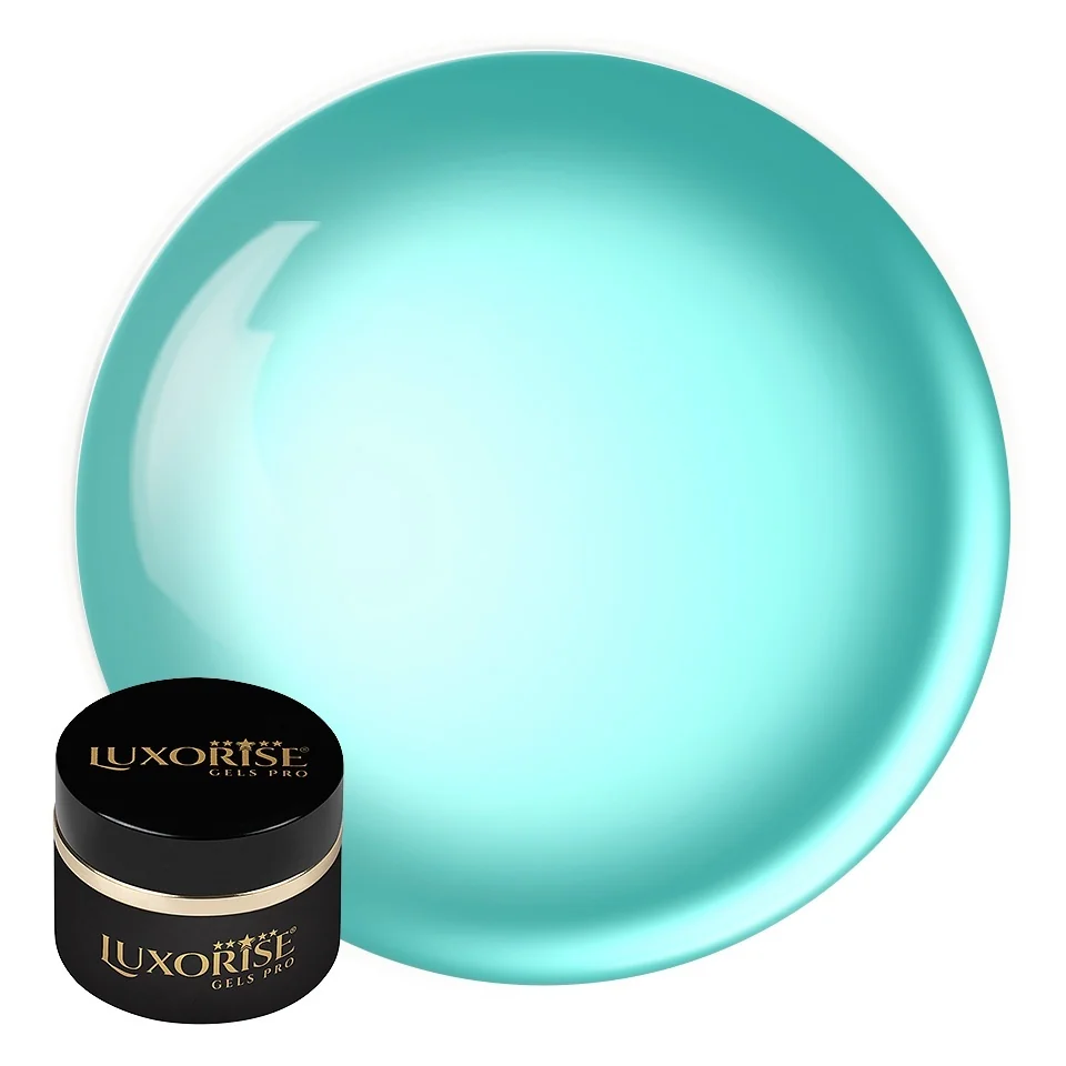 Gel Constructie RevoFlex GlassStyle LUXORISE, 15ml - Lagoon Mist