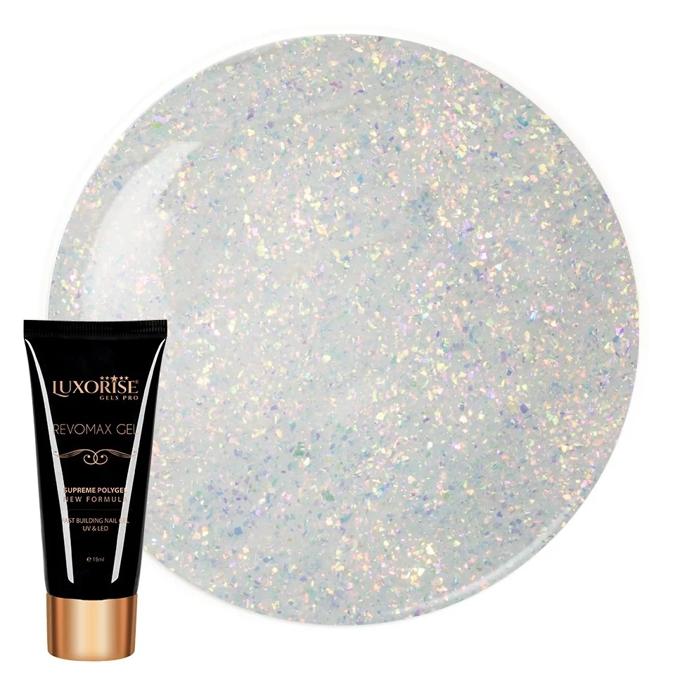 Polygel REVOMAX GEL LUXORISE Enchanted Gold, 15ml