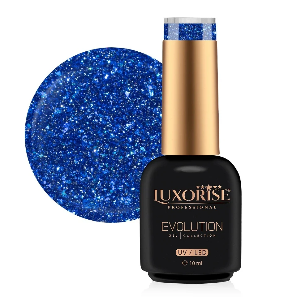 Oja Semipermanenta LUXORISE Evolution, Fairy Glow - Deep Glitz 10ml