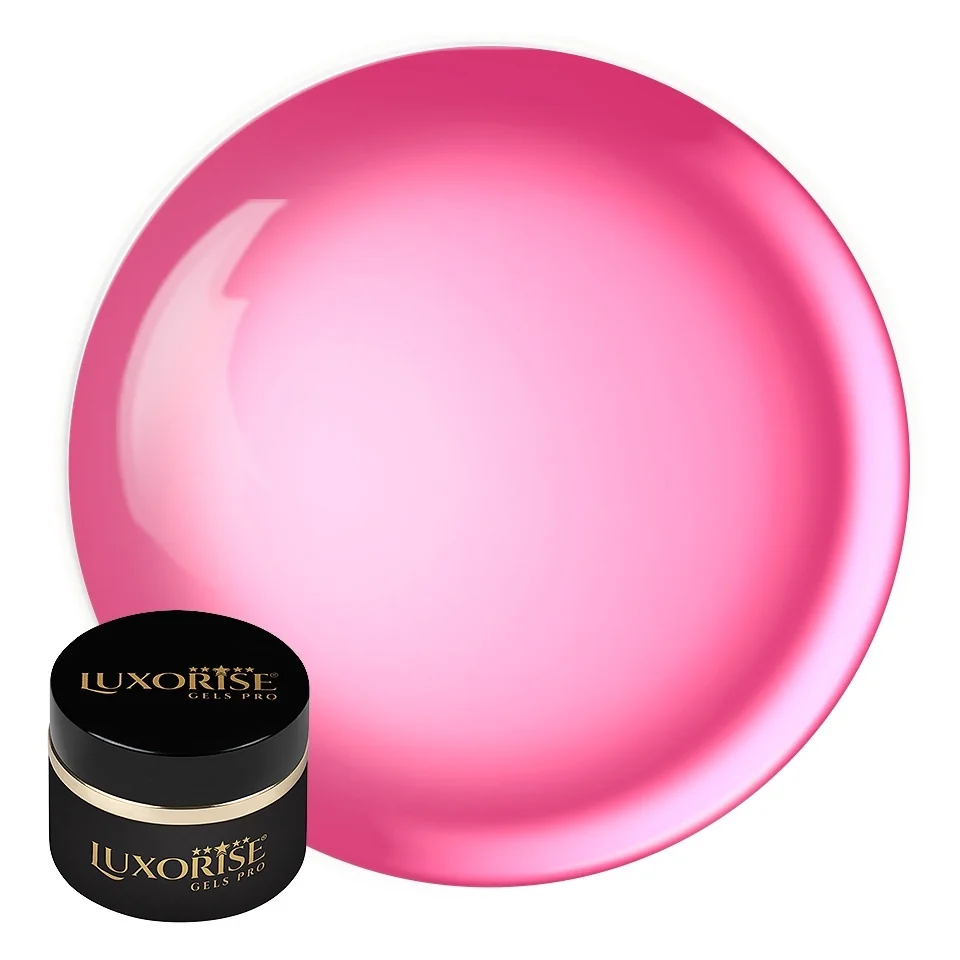 Gel Constructie RevoFlex GlassStyle LUXORISE, 15ml - Cranberry Crush