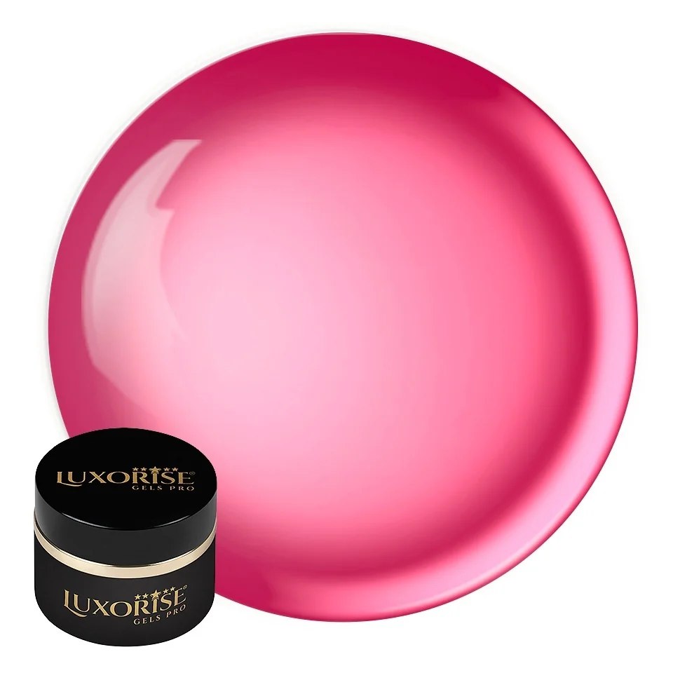Gel Constructie RevoFlex GlassStyle LUXORISE, 15ml - Fiery Tango