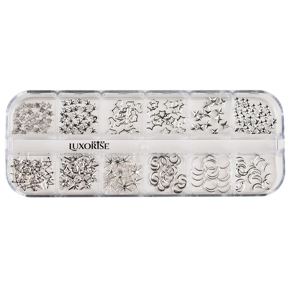Strasuri Unghii LUXORISE, Winter Opulence, 12 modele
