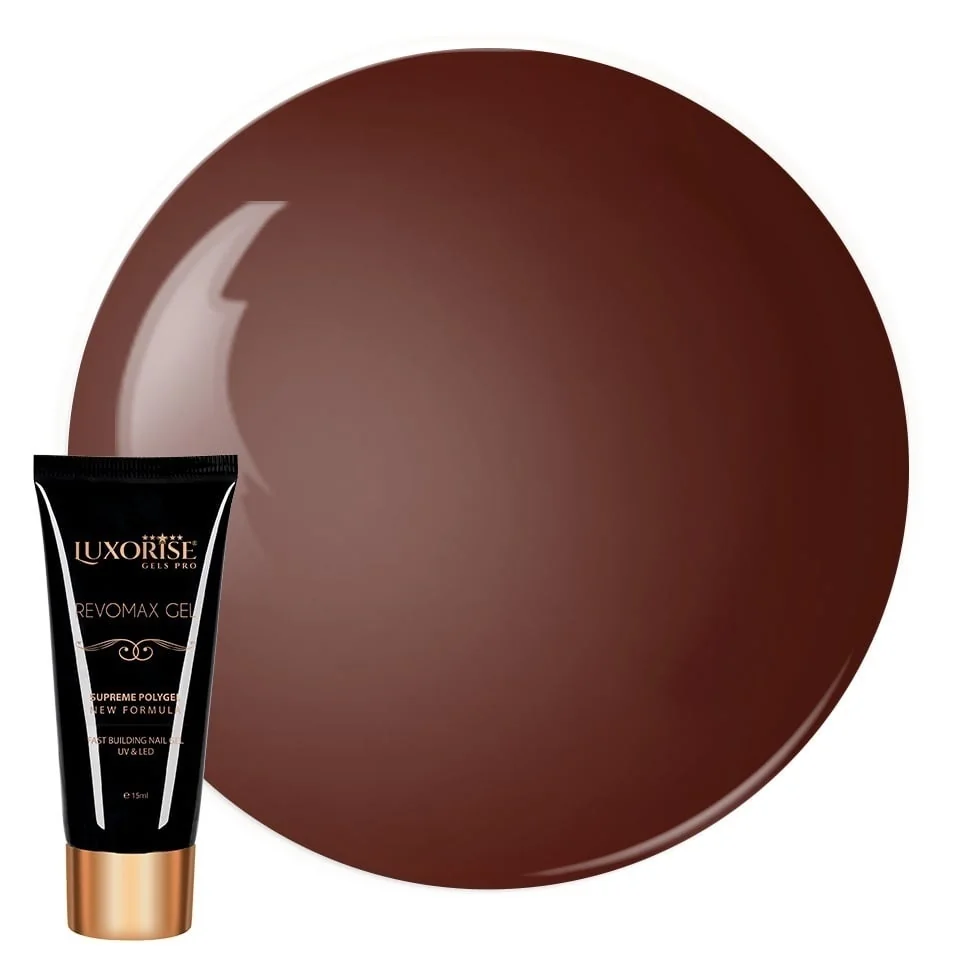 Polygel REVOMAX GEL LUXORISE Caramel Cider, 15ml