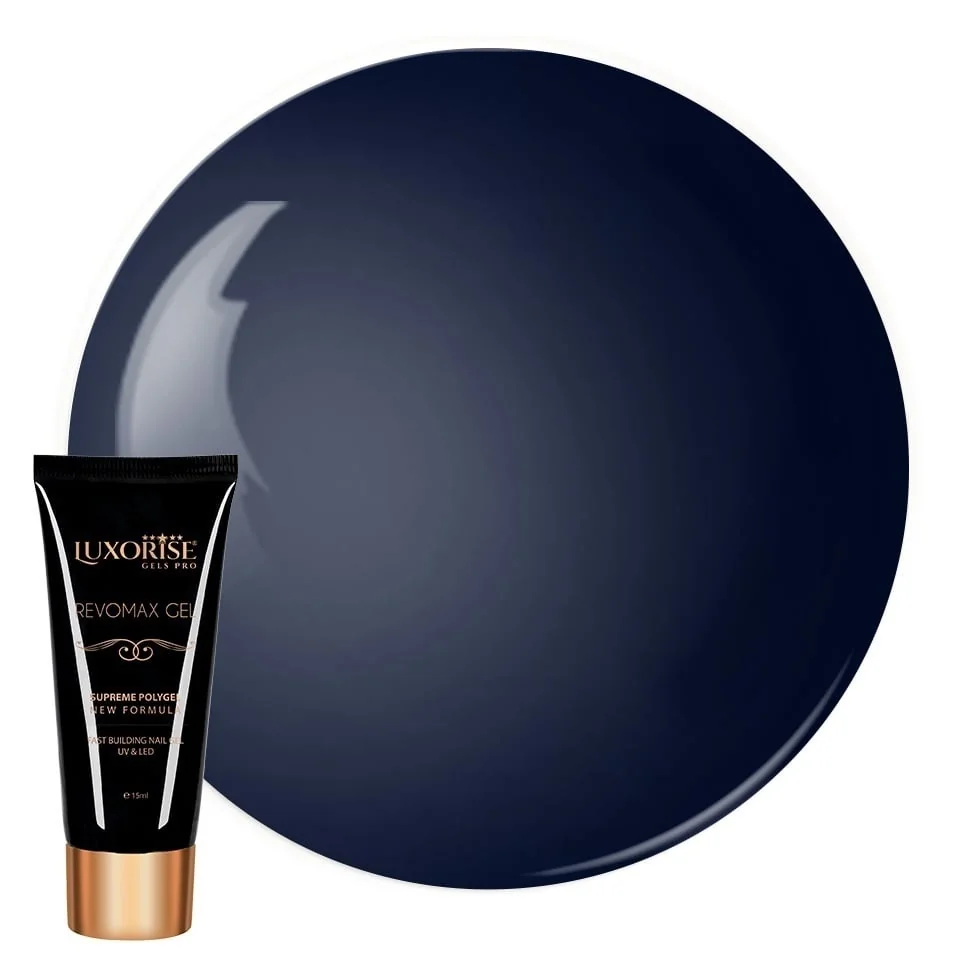 Polygel REVOMAX GEL LUXORISE Celestial Blue, 15ml