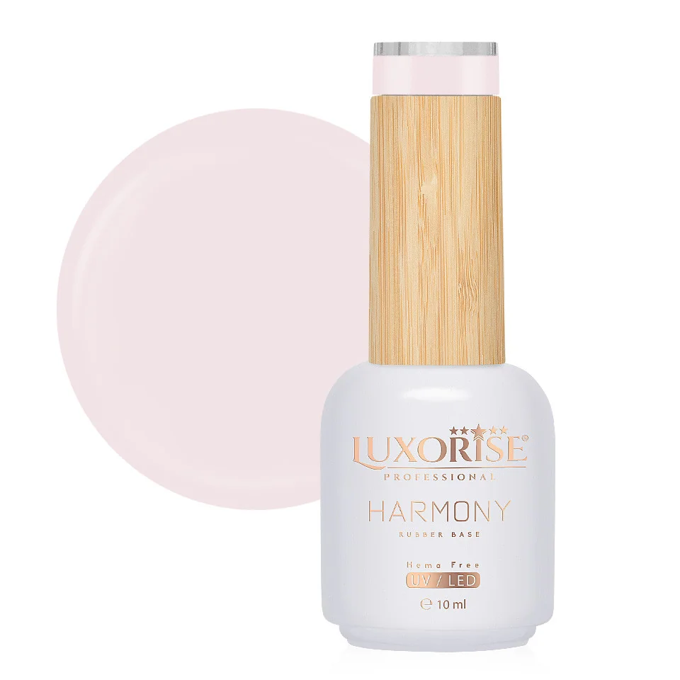 Rubber Base Hema Free LUXORISE Harmony - Milky Pink 10ml