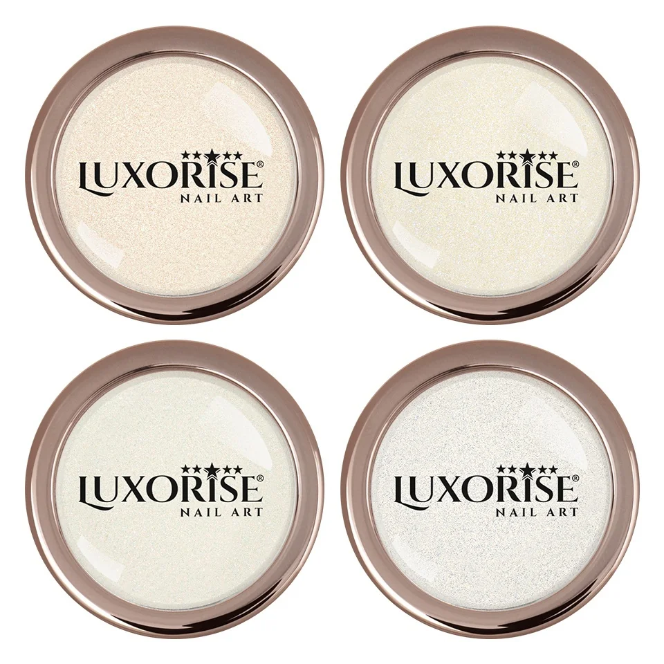 Set 4 Pigmenti Unghii Chrome Moonlight LUXORISE