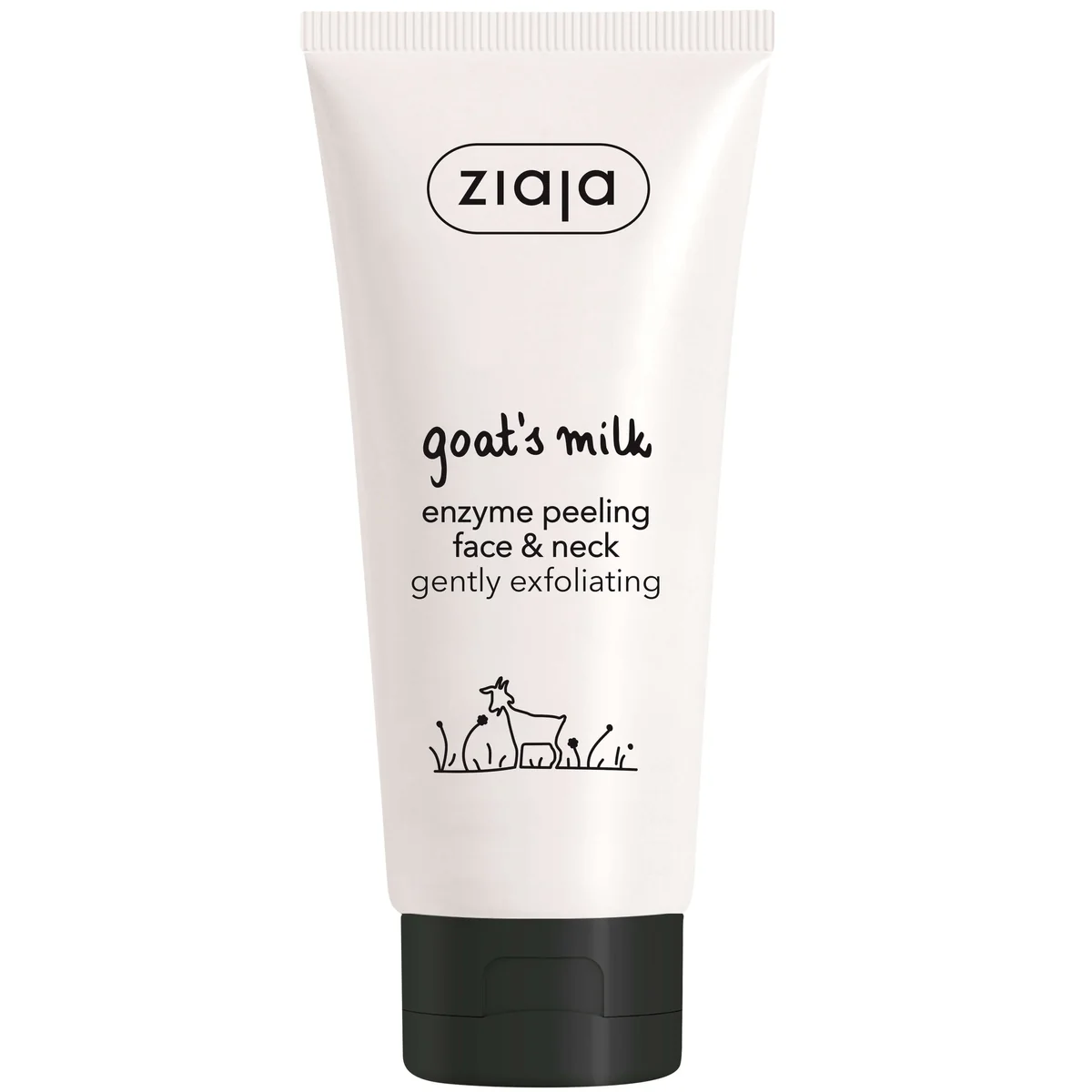 Ziaja Goat's Milk Peeling cu enzime pentru fata si gat 75 ml