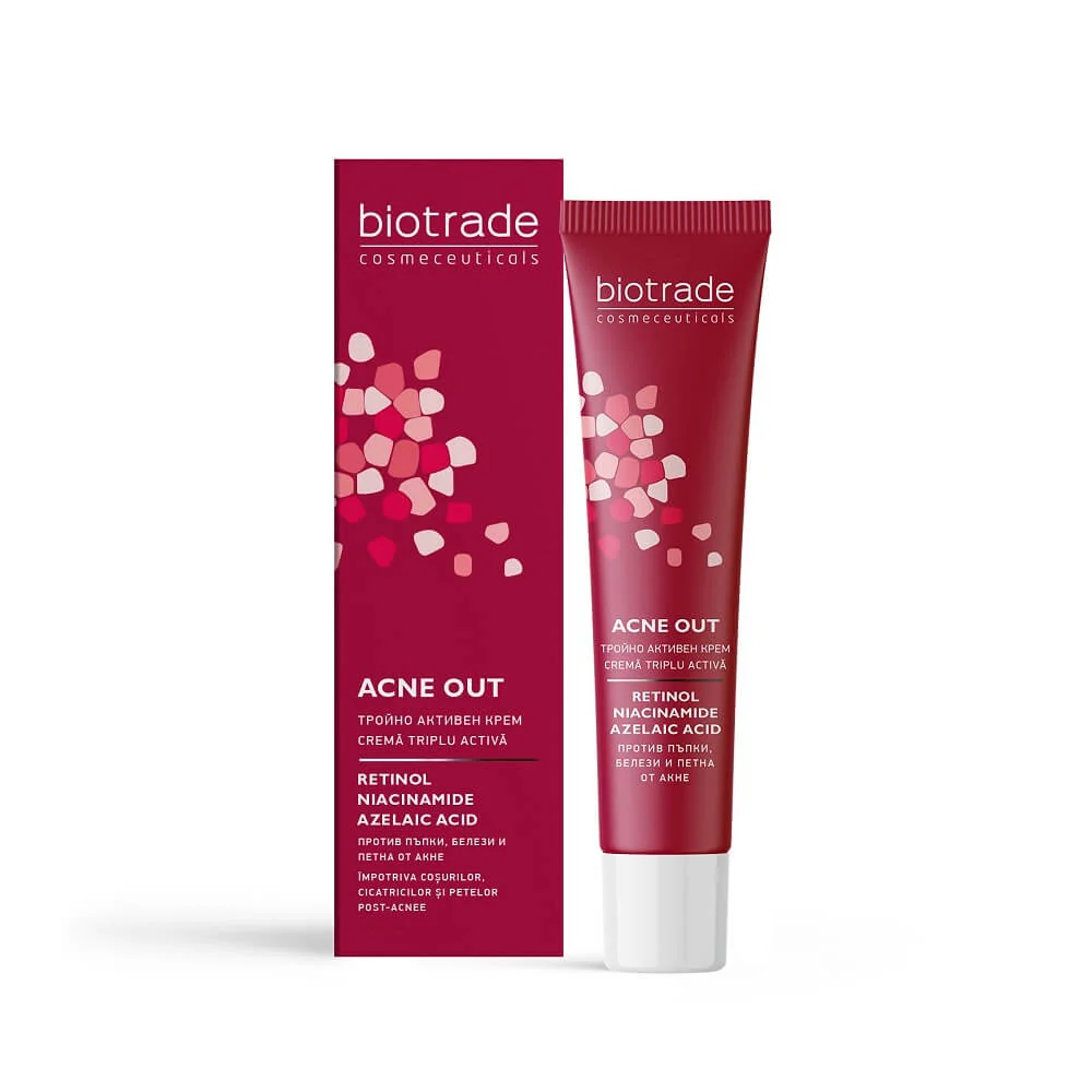 Biotrade Acne Out Crema triplu activa 30 ml