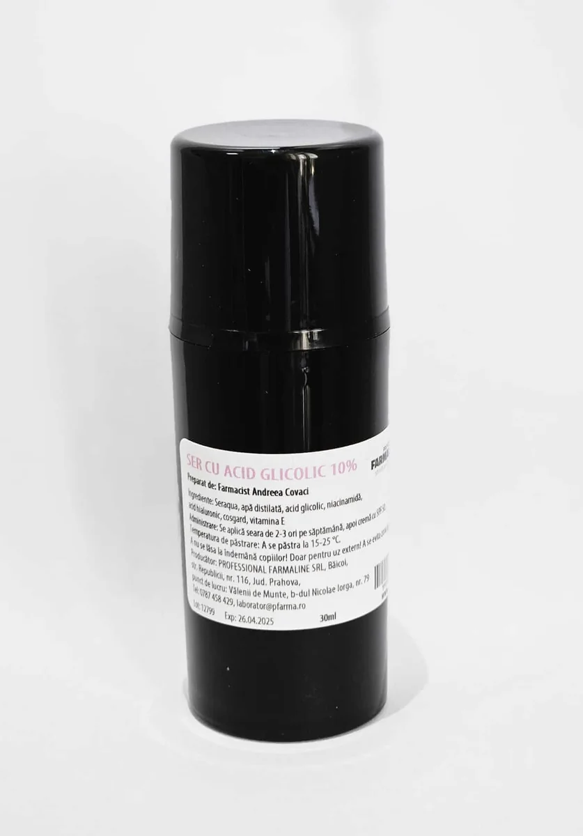 Ser cu acid glicolic 10% 30 ml