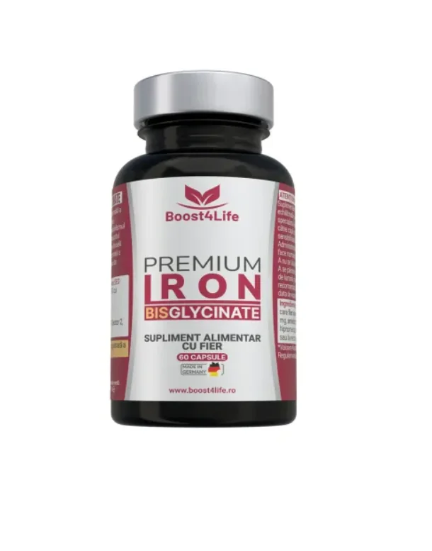Boost4Life Fier Bisglicinat Premium 71.8 mg 60 capsule vegane