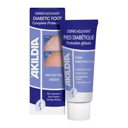 Asepta Akildia crema protectoare picioare pentru diabetici 75ml