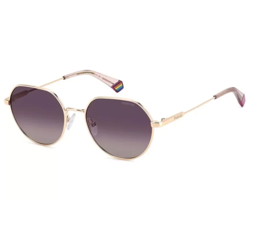 Polaroid Ochelari de soare (S) 6236/S/X S9E 54 18 gold viol polarizat eco