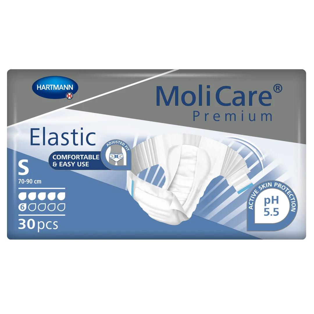 Hartmann Molicare slip 6 picaturi scutec incontinenta ""S"" X 30 buc.