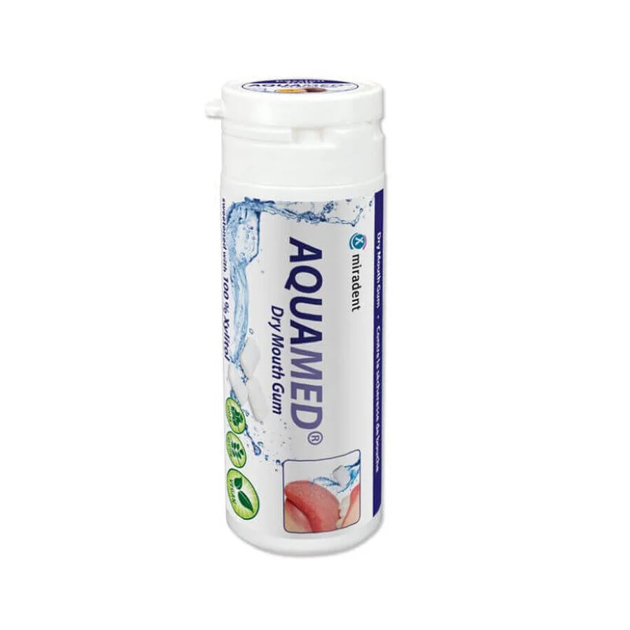 Xylitol Aquamed guma de mestecat 30 pastile