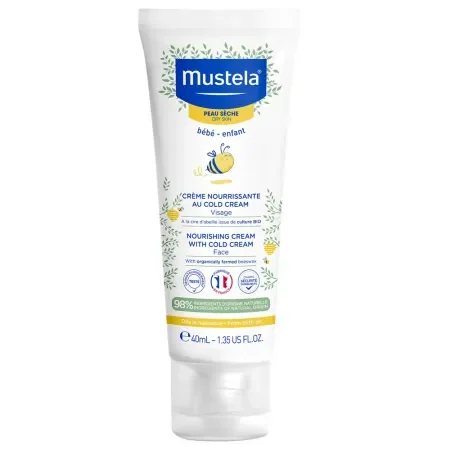 Mustela Bebe cold cream crema nutritiva pentru fata  40ml tub Lab.Expans.