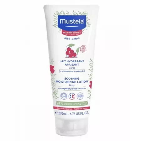 Mustela Bebe lapte hidratant calmant corp piele sensibila  200ml Lab.Expans.