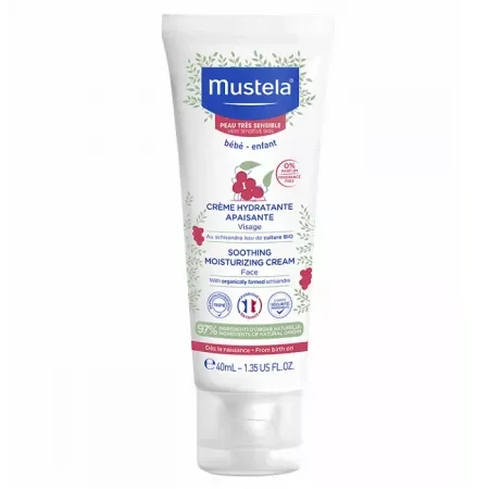 Mustela Bebe crema hidratanta calmanta fata piele sensibila 40 ml Lab.Expans .