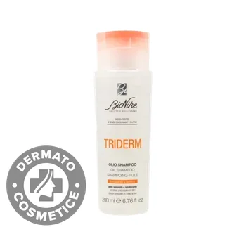 Bionike triderm oil shampoo sampon uleios pentru scalp iritat.dermatita seboreica 200ml fl. Bionike