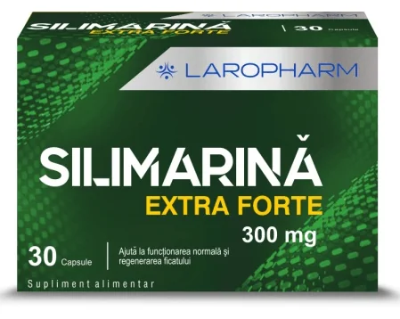 Silimarina extra forte 300mg  30 caps. Laropharm
