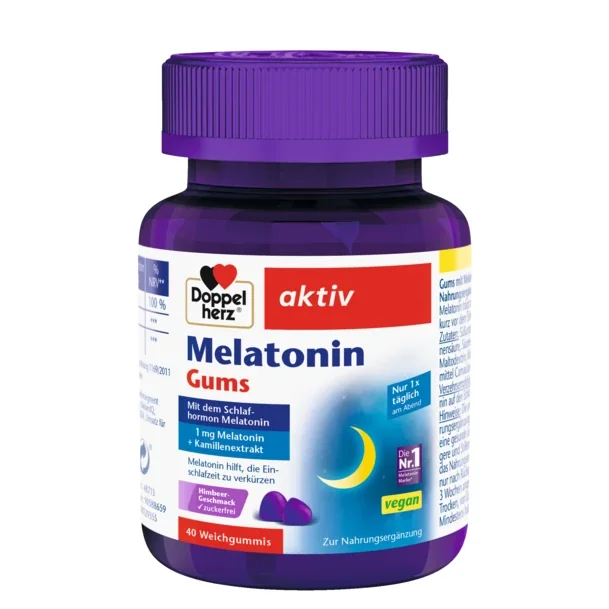 Doppelherz melatonin gums 40 jeleuri Queisser Pharma