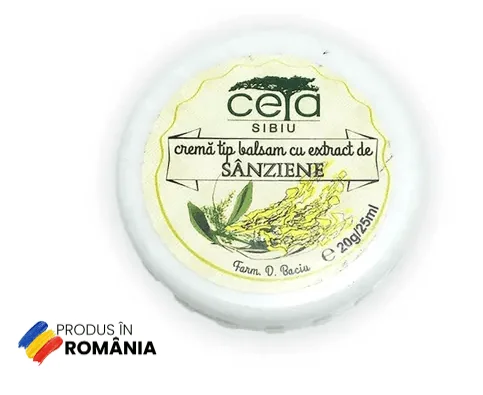 Crema tip balsam cu extract de sanziene  20gr Ceta Sibiu