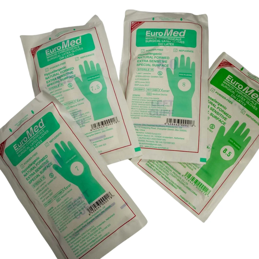 Manusi Chirurgicale Sterile Nr.8,5 Nepudrate