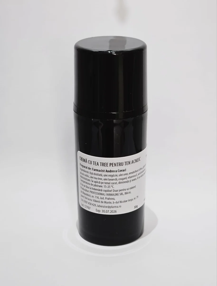 Crema cu tea tree pentru ten acneic 28 g