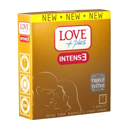 Love Plus Intense Prezervative 3 bucati