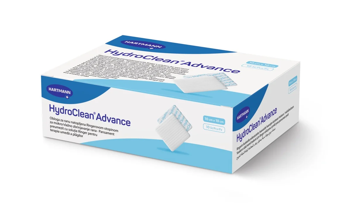 Hartmann Hydroclean Advance 10 cm x 10 cm 10 bucati